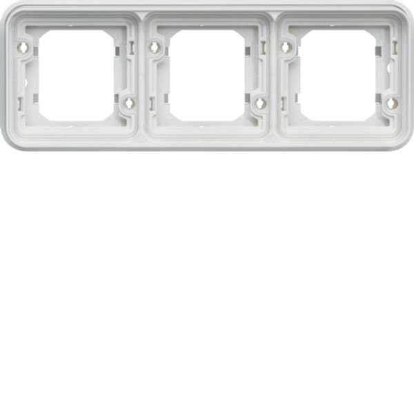 CUBYKO FRAME TRIPLE HORIZONTAL WHITE image 1