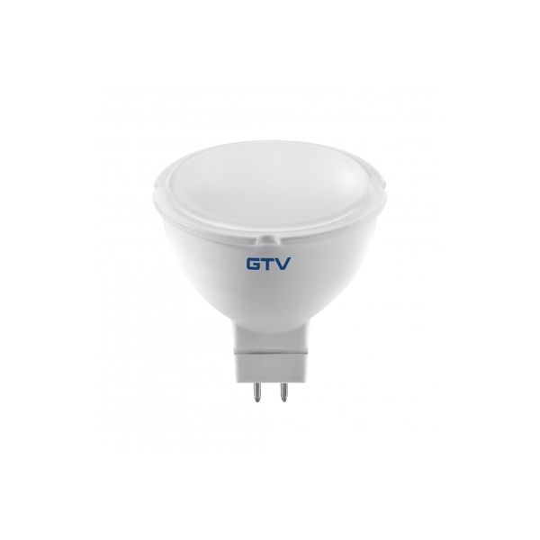 LED LIGHT, SMD 2835, NEUTRAL WHITE, MR16, 6W, 12V, LIGHT ANGLE 120*, 420lm image 1