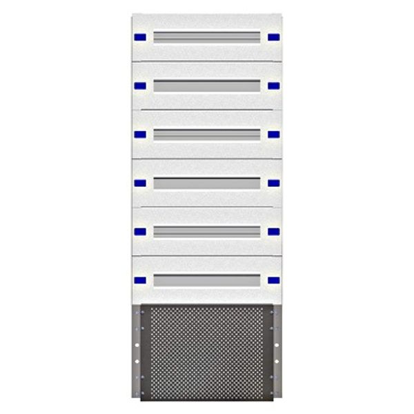 Combination Distributor Modular chassis 428mm 24HU, complete image 1