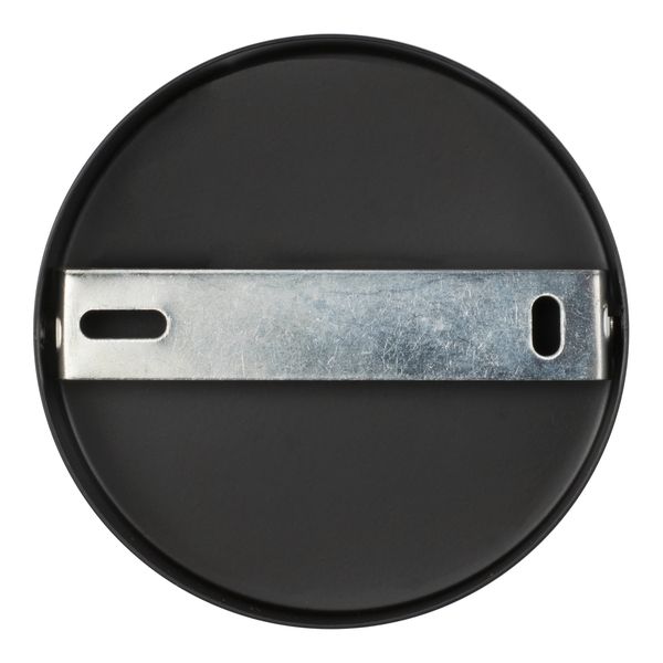 Ceiling Cup Metal Black + Black Cord Grip image 4