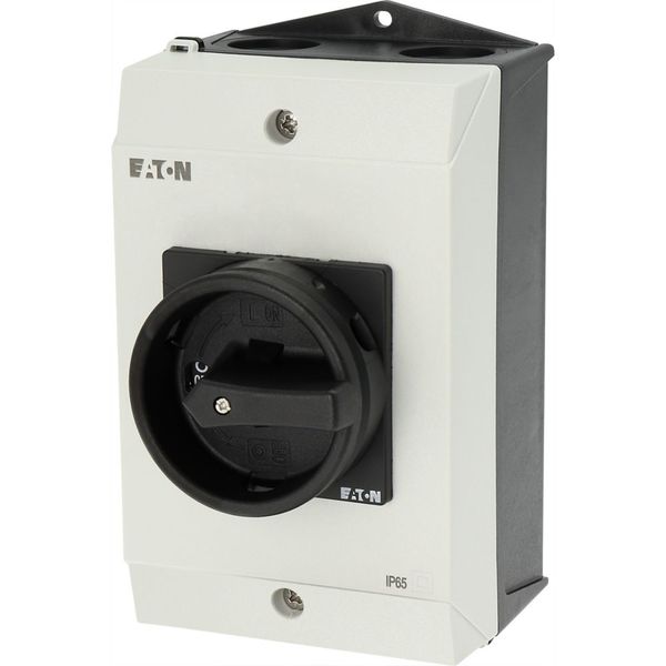 P1-32/I2-SI/HI11-SW Safety switch, P1, 32 A, 3 pole, 1 N/O, 1 N/C, STOP function, With black rotary handle and locking ring, Lockable in position 0 with cover interlock, image 27