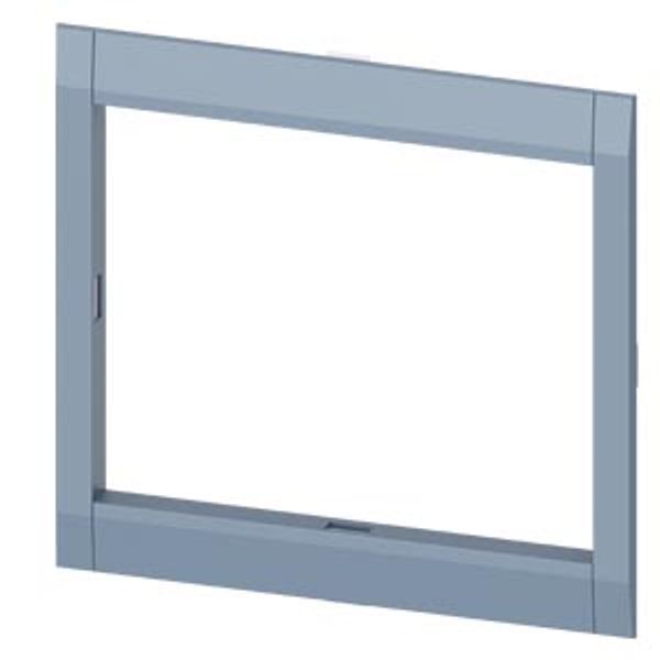 Cover frame for door cutout 137.6 x 109.3 mm (WxH) for 3VA63/64 image 1