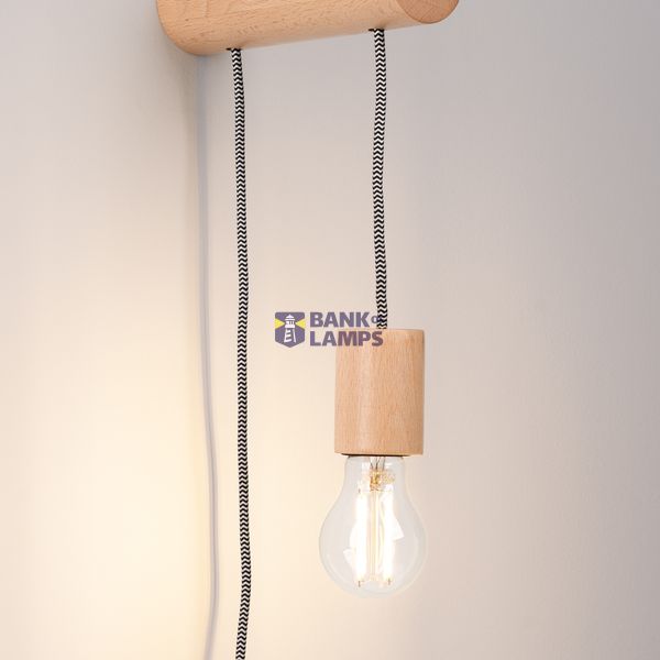 LOFT STYLE WALL LAMP FROM THE NIMBI SERIES WITH A SWITCH AND E27 THREAD image 7