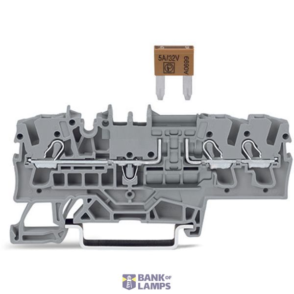 3-conductor fuse terminal block image 1