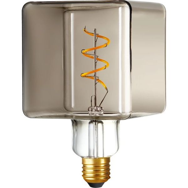 LED E27 Flex Ice Cube C95x155 230V 100Lm 4W 922 AC Smoke Dim image 1