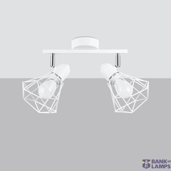 CEILING LAMP ARTEMIS 2 WHITE E14 2X40 IP20 image 7