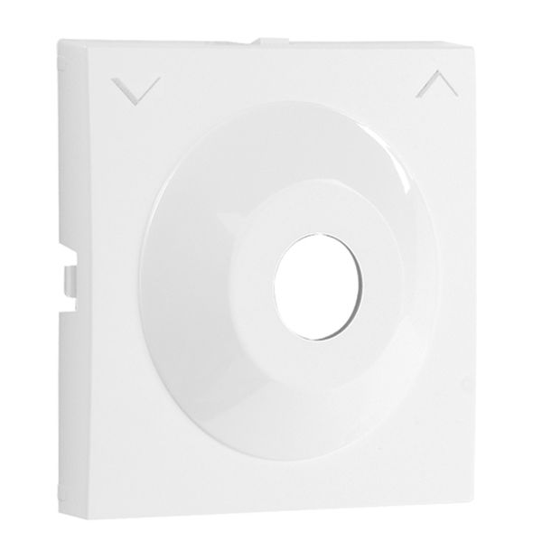 C.PLAT F/KEY LOCK PUSH-BUT/TWO-WAY SWITCH WH image 1