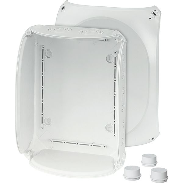 Cable box IP66, BM7, 6-35 mmÃ‚², 4 pole Branch, input M25/40/50, Gray (DK 3534 S) image 1