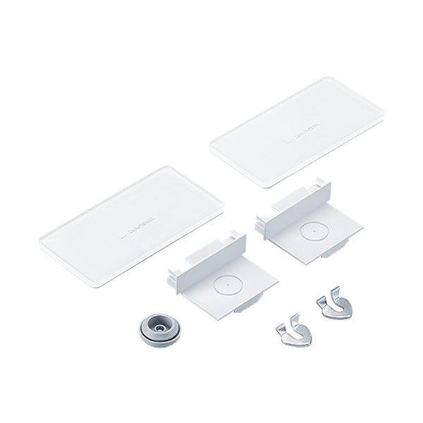 ECOOS2 ENDCAP SET WH - End-cap set image 1