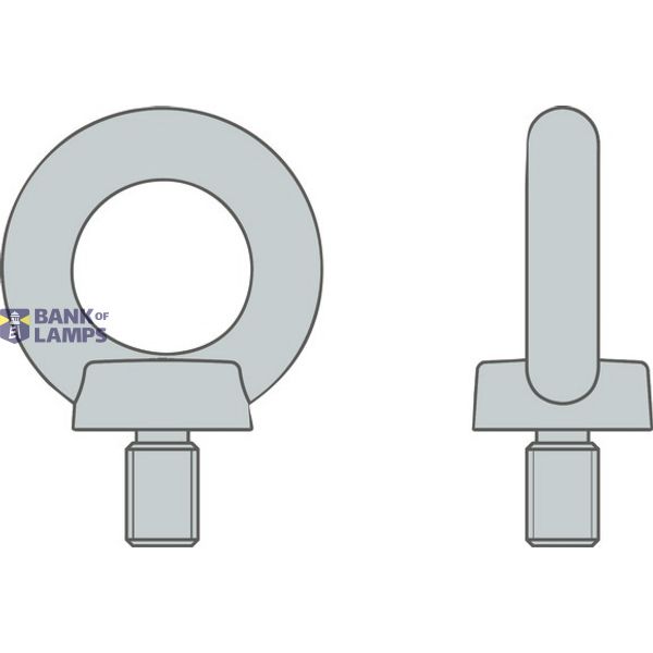 EYEBOLT M 8 CRNI image 1
