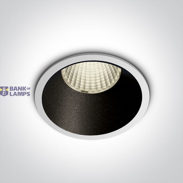 WHITE LED 12W CW 700mA  DARK LIGHT image 1