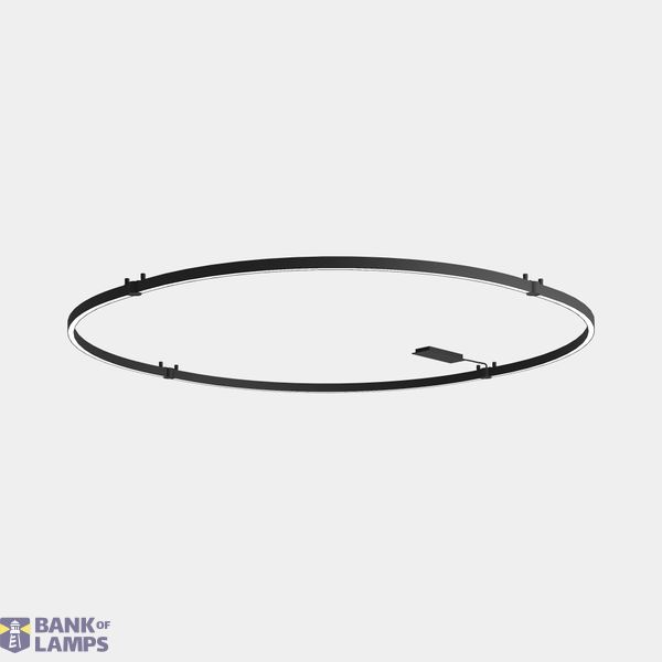 Lineal lighting system Apex Circular Surface 60W LED warm-white 3000K CRI 90 ON-OFF White IP20 6545lm image 1