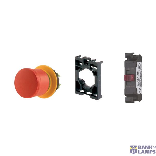 Emergency stop/emergency switching off pushbutton, RMQ-Titan, Mushroom image 1