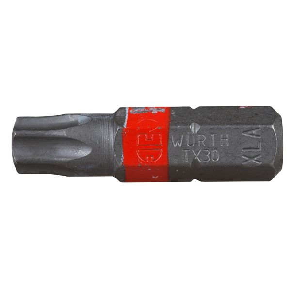 Bit 1/4" Torx TX30 red 26mm image 1