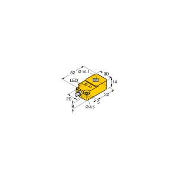 Inductive Sensor Ring Sensor   BI10R-Q14-AP6X2 image 1