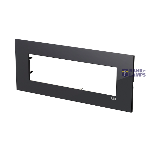Black 7M glass effect plate image 2