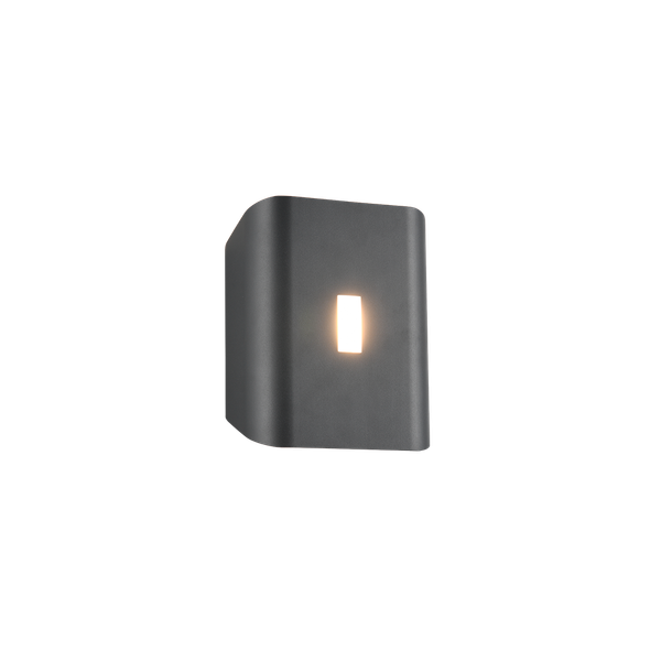 Santerno LED wall lamp anthracite image 1