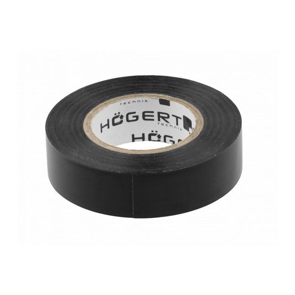 HOEGERT Insulation tape 0.13 mm x 19 mm x 20 m, black image 1