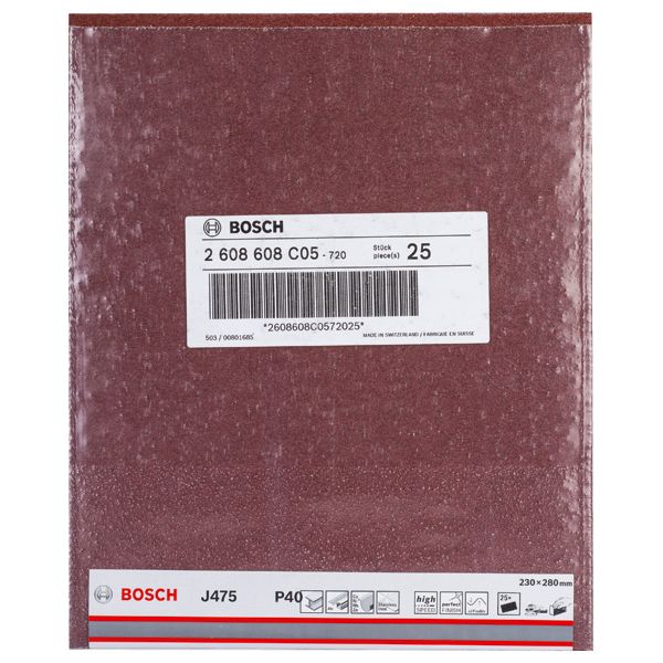 J475 sanding sheet 230x280 mm, 40 image 2
