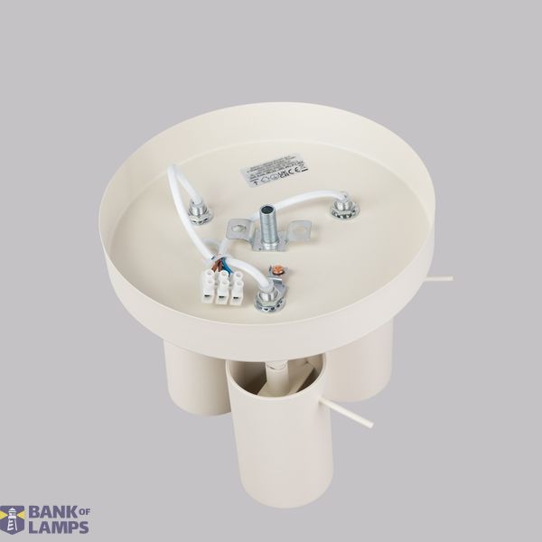 CEILING LAMP RING 3P BEIGE 3XGU10 image 4
