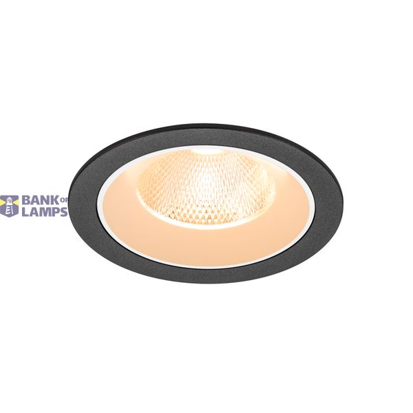 NUMINOS© L recessed ceiling light 2700K 20ø IP20 round bl/wh image 1