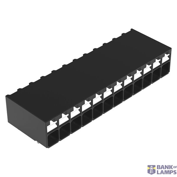 THR PCB terminal block push-button 1.5 mm² black image 1