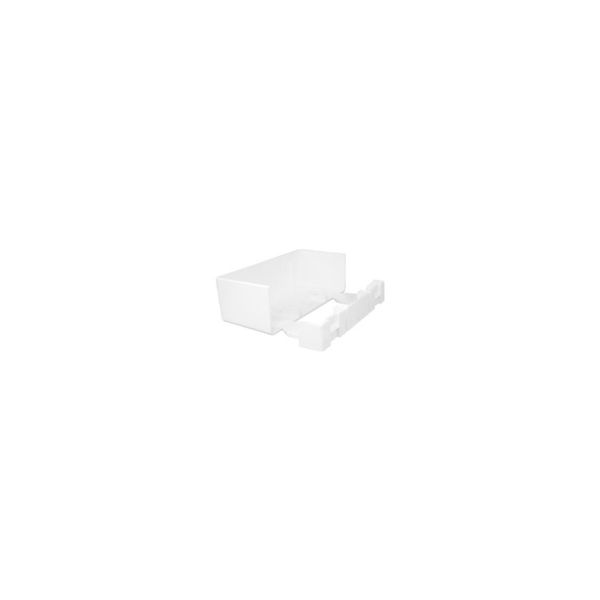 TOP FOR 110X34 TRUNKING WHITE image 1