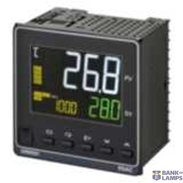 Temp. controller, PRO, 1/4 DIN (96x96 mm), 1x0/4-20 mA curr. OUT, 1 x 12 VDC pulse OUT, 4 AUX, EVT. I/P 6,Ht. Burnout SSR fail., RS 485, Transf. out, 100-240 VAC E5AC1188M image 1