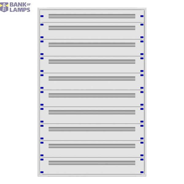 Distribution board insert KVN 60mm, 5-39K, 10-rows image 1