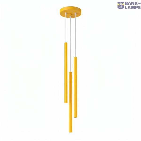 Pendant lamp PASTELO 3P yellow image 5