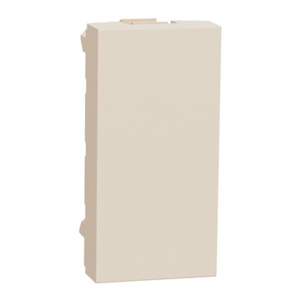 New Unica - blind cover - 1 module - beige image 2