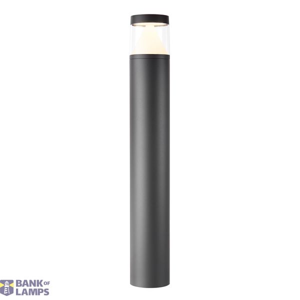 ANTHRACITE LED BOLLARD 80cm 12W CW IP65 230V image 2