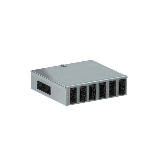 UVS-WIN 6S  Power distributor, with power supply, special circuit, 150x163x46, Steel image 1