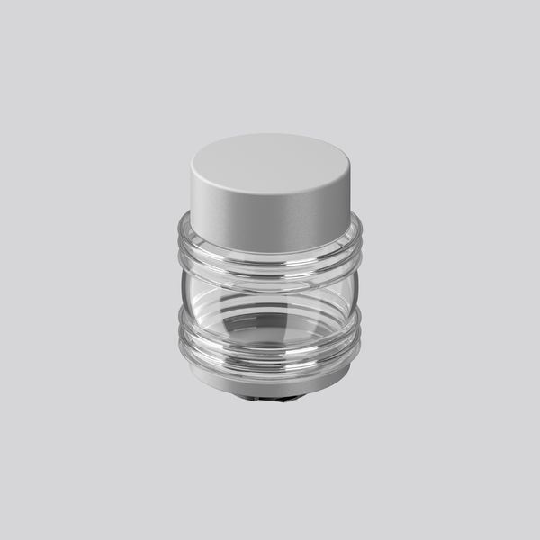 Replacement glass, moulded glass D 176 H 232 colour: silver image 1