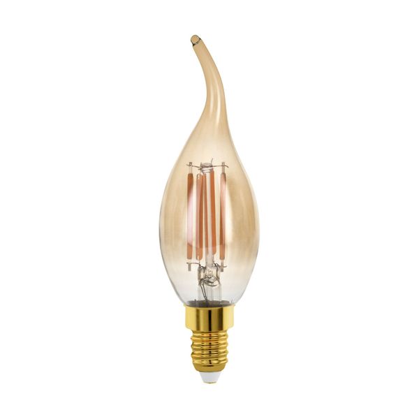 LM-E14-LED-Windshock candle FILAMENT GOLDEN AGE 4W/300lm image 1