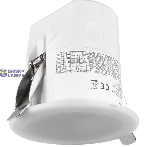 Mallar Recessed Microwave Sensor ON/OFF/1-10V Dim image 1