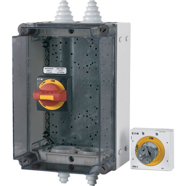 NZM2-XCI43-TVDVR Insulated enclosure, box size HxWxD=375x250x225mm, for NZM size 3 image 3