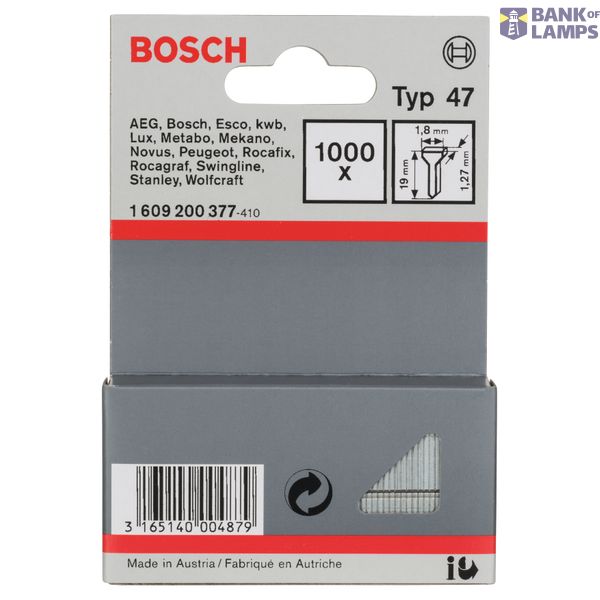 Nail type 47 1.8 x 1.27 x 19 mm image 2