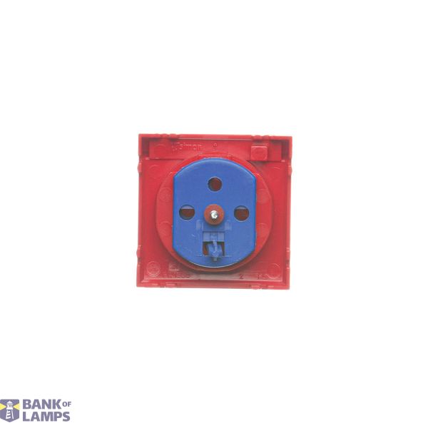 Single button for switches and push buttons, light gray matt image 1
