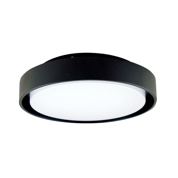 LED lamp Andromede R, 14W, 4000K, IP65, black color image 1