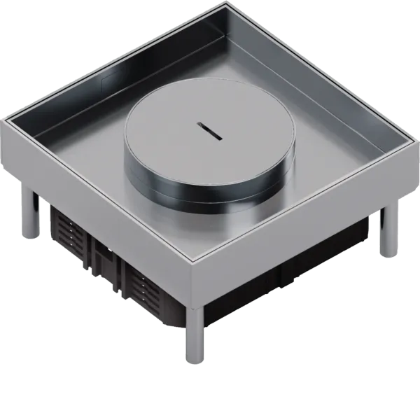 tehalite. VE-EE Tube Cover IP54 20kN EKSQ06 200X200 25mm Stainless Steel image 1