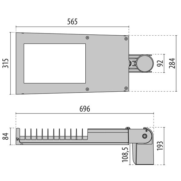 THEOS GLASS 105 SR/125 3000K APR ANTRA image 4