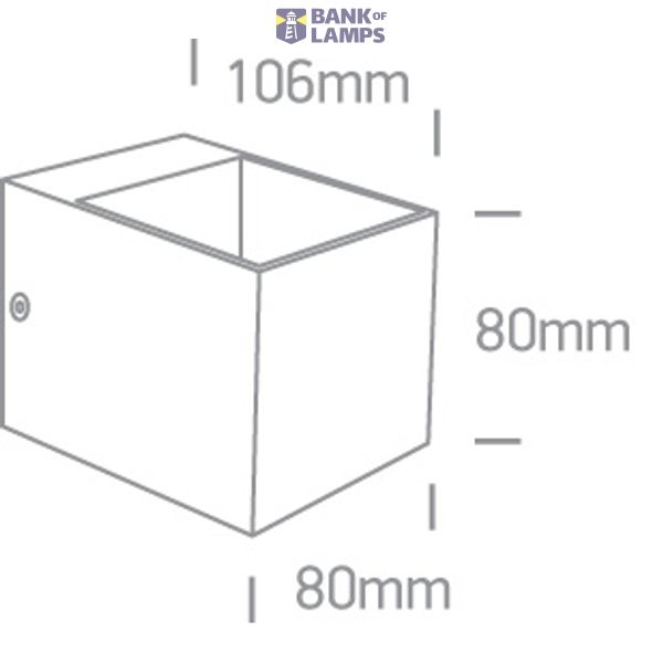 BLACK G9 6W WALL LIGHT image 4