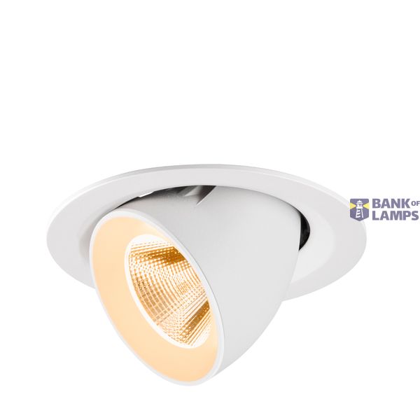 NUMINOS© GIMBLE M, recessed ceiling light, 2700K, 20ø, wh image 1