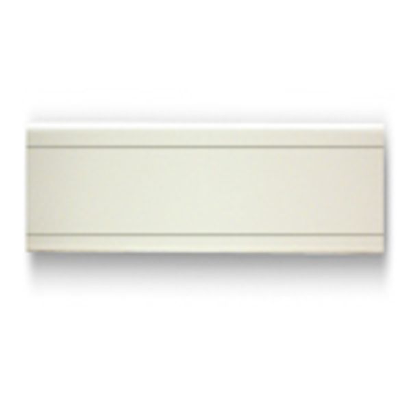 Blank strip, colour RAL 7035, length 500 mm image 1