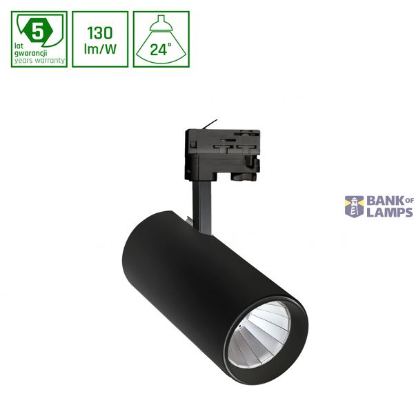 MDR BRANTA LUX 830 27W 230V 24deg Black MESH image 1