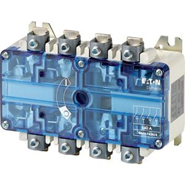 DMV-160N/4+TC Switch-disconnector, DMV, 160 A, 4 pole, Stop Function optional, Without rotary handle and drive shaft, Tunnel terminal image 2
