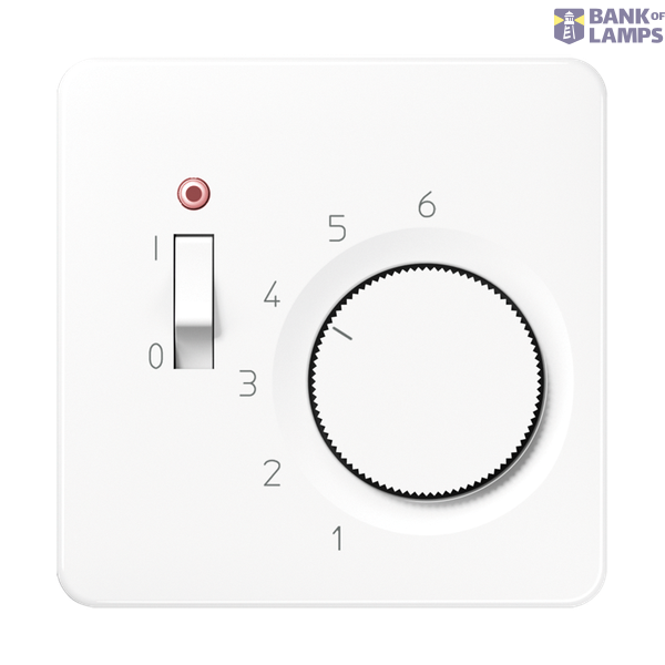 Centre plate for room thermostat insert CDTR231PLWW image 1