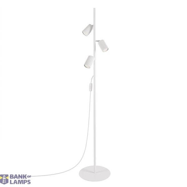 Floor lamp KARBON 3 white image 3