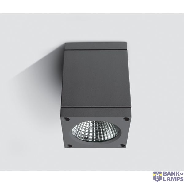 ANTHRACITE COB LED 6W WW IP54 100-240V image 1